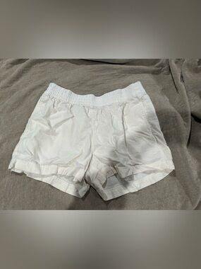 Old Navy Cream Linen Short Large